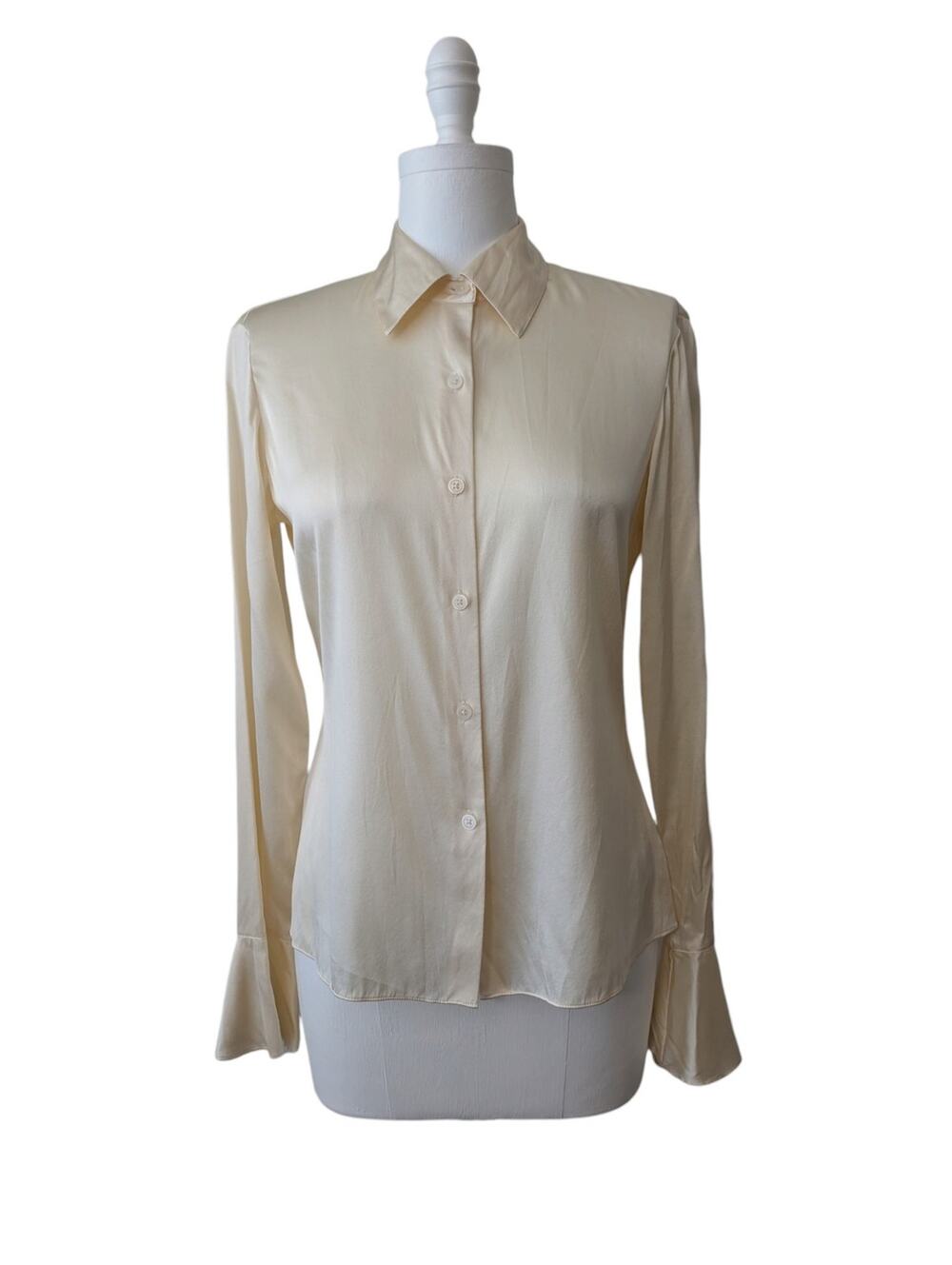 NWT MICHAEL Michael Kors vintage park avenue princess silk top